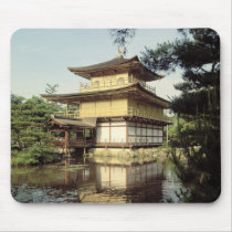 Kinkaku temple dedicated to the memory mousepads