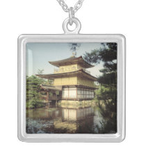 Kinkaku temple dedicated to the memory necklaces