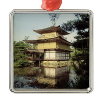 Kinkaku temple dedicated to the memory ornaments