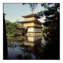 Kinkaku temple dedicated to the memory posters