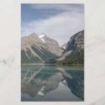 Kinney Lake and Mount Whitehorn near Mount Robson Flyer