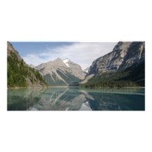 Kinney Lake and Mount Whitehorn near Mount Robson Photo Card Template