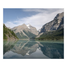 Kinney Lake and Mount Whitehorn near Mount Robson Art Photo