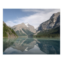 Kinney Lake and Mount Whitehorn near Mount Robson Photo