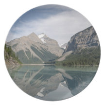 Kinney Lake and Mount Whitehorn near Mount Robson Dinner Plate