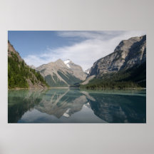 Kinney Lake and Mount Whitehorn near Mount Robson Print