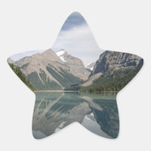 Kinney Lake and Mount Whitehorn near Mount Robson Stickers