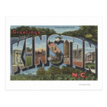 Kinston, North Carolina - Large Letter Scenes Post Cards