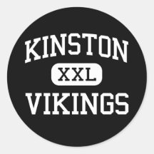 Kinston - Vikings - hauts - Kinston la Caroline du Adhésif
