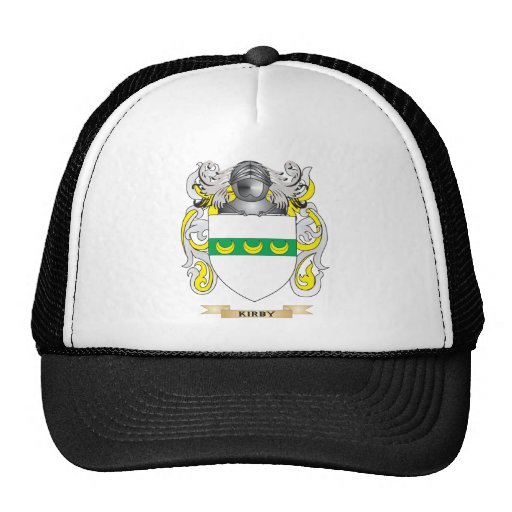 Kirby Coat of Arms (Family Crest) Hats