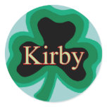 Kirby Family Round Stickers
