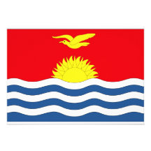 Kiribati Flag Custom Announcements