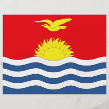 Kiribati Flag Custom Flyer