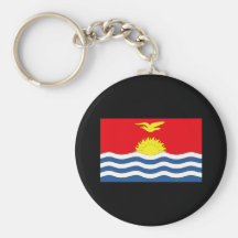 Kiribati Flag Key Chains