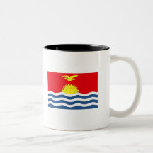 Kiribati Flag Mugs