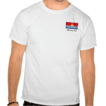 Kiribati Flag t-shirts
