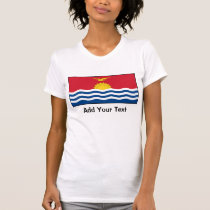 Kiribati Flag t-shirts