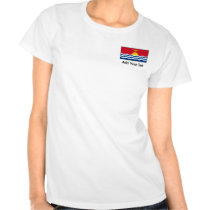 Kiribati Flag t-shirts