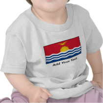Kiribati Flag t-shirts
