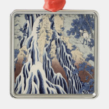 Kirifuri Fall on Kurokami Mount Christmas Tree Ornament