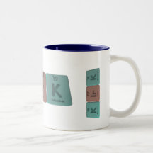Kirk as Potassium Iridium Potassium Coffee Mug