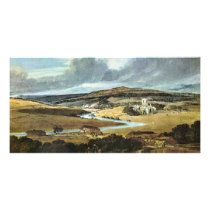 Kirkstall Abbey Yorkshire By Girtin Thomas Photo Greeting Card