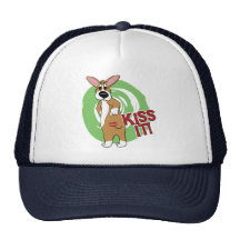 Kiss Butt Corgi Mesh Hat