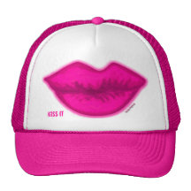 Kiss it mesh hat