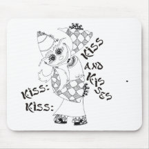 Kiss,Kiss,Kiss and Kisses Mousepad