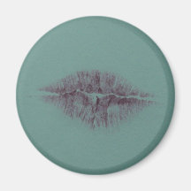 Kiss Lips Lipstick Fridge Magnets