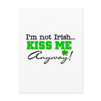 Kiss Me Anyway T-shirts and Gifts Postcard