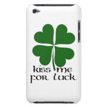 Kiss me for luck iPod touch Case-Mate case