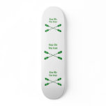 Kiss Me For Luck Kayak Custom Skateboard