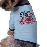 Kiss Me...I Am Battling Testicular Cancer Doggie Tshirt