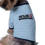 Kiss me I am from Kansas Dog Tee