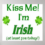 Kiss Me I"m Irish Print