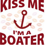Kiss Me I'm A Boater Photo Sculptures