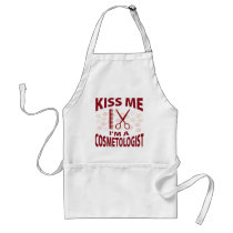 Kiss Me I'm A Cosmetologist Aprons