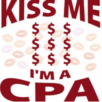 Kiss Me I'm A CPA Photo Cut Outs