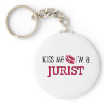 Kiss Me I'm a JURIST Key Chain