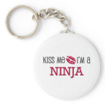 Kiss Me I'm a NINJA Keychain