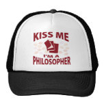 Kiss Me I'm A Philosopher Mesh Hat