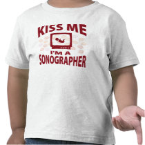 Kiss Me I'm A Sonographer Tees