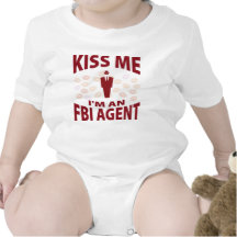 Kiss Me I'm An FBI Agent Shirt