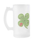 Kiss Me I'm Cute mugs
