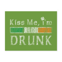 Kiss me I'm Drunk Postcards