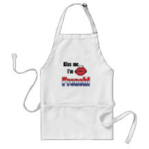 Kiss me I'm French Apron