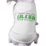 Kiss Me I'm Irish and Cute! pet clothing