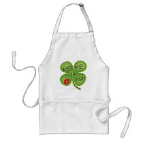 Kiss Me I'm Irish Aprons