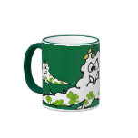 Kiss Me Im Irish Cartoon Monster Slug Mug